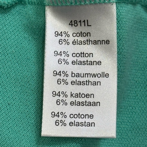 LACOSTE PIQUE POLO SHIRT AQUA BLUE - Picture 7 of 7